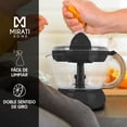 thumbnail image 4 of Exprimidor de Citricos Mirati Home ABS Color Negro Modelo MBJ01N, 4 of 4