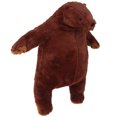 thumbnail image 3 of Oso de juguete de simulación, oso de peluche marrón, muñeco de peluche, decoración del hogar, regalo de cumpleaños para niñas y niños, 3 of 14