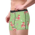 thumbnail image 3 of Wukai Cute Poodle Dog Print Men’s Underwear Breathable Boxer Briefs,&nbsp;Moisture Wicking & Breathable-X-Large, 3 of 7