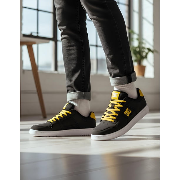 Tenis Dc Shoes Manteca Para Hombre Color Negro Modelo ADYS100837BY0