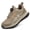 Brown, variant on Men's Steel Toe Safety Work Shoes, Low-Top Breathable Mesh Industrial Sneakers, Slip Resistant Lightweight Footwear for Construction & Warehouse