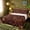 Brown, variant on meiyoeat Pixel Pixel Grid Miners Twin Sheets for Kids Boys, Green Game Block Bedding, 3 Pieces