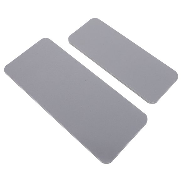 HAMPPLIES 2Ud Cojín Protector Para Prensa De Calor De Silicona Gris Con Aislamiento Y Espuma Para Transferencia Precisa
