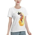 thumbnail image 2 of T-Shirt Basique à Manches Courtes pour Femmes Dragon Ball Wukong, 2 of 6