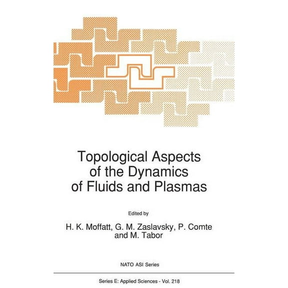 NATO Science Series E: Topological Aspects of the Dynamics of Fluids and Plasmas, Book 218, (Hardcover)