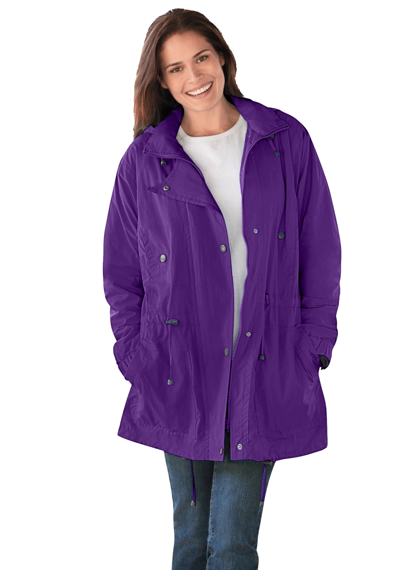 women's plus size fleece lined jacket