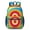 Red and Blue Tie Dye Pattern, variant on Blue and Black Tie Dye Pattern 17" Waterproof Oxford School Backpacks for Teens, S-Shape Padded Straps, for School, Travel, Hiking, Camping