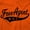 Orange, variant on Free Agent Sports Team Fanatic Club Crewneck T Shirts Boy Girl Teen Brisco Brands M