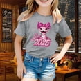 thumbnail image 2 of Little Girls T Shirts Short Sleeve Prints Tops Clothes for Kids Size 8-9T, 2 of 4