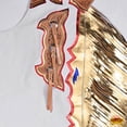 thumbnail image 4 of Hilason Handmade Genuine Leather Chaps Adult Handtooled Rodeo Bull Riding, 4 of 6