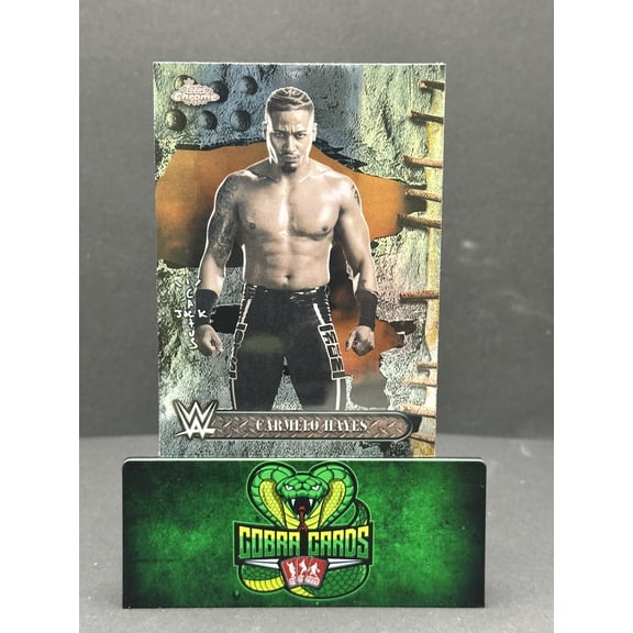 2025 Topps WWE Chrome x Catcus Jack Carmelo Hayes #74 Wrestling Trading Card