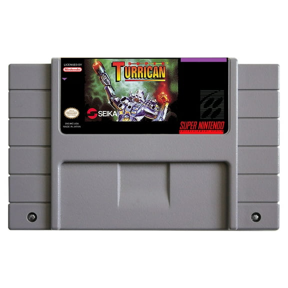 SNES Games Cartridge Super Turrican