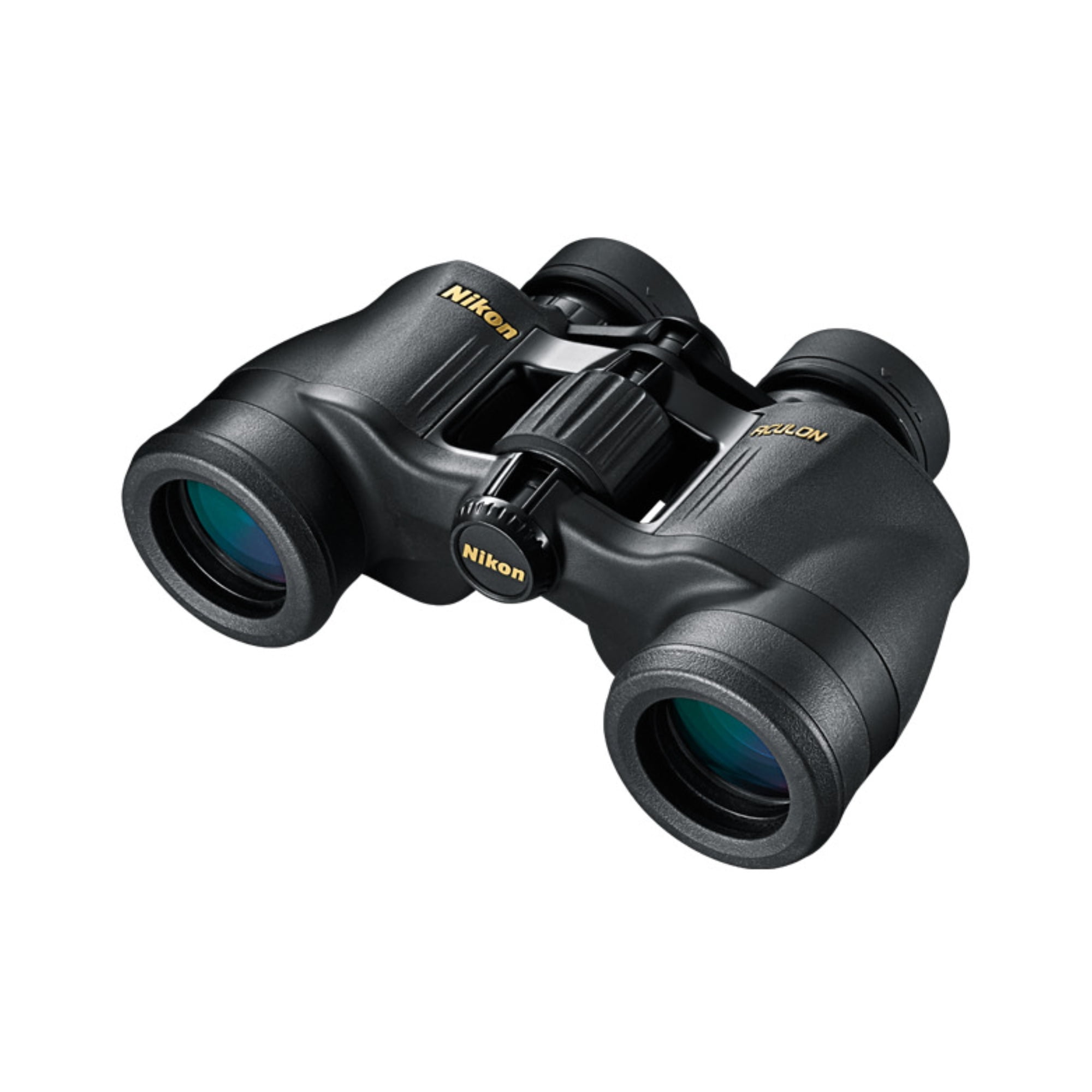 Restored Nikon Aculon A211 7x35 Binoculars with BaK4 Porro Prism Systems and Multicoated Eco-Glass Lenses (Black) - Certified (Refurbished)