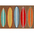thumbnail image 2 of Frontporch Surfboards Rug-Color:Brown,Size:72"Lx27"Wx0.375"H, 2 of 3