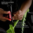 thumbnail image 6 of DJC 6PCS Bike Tail Light USB Rechargeable Night Riding Safety Warning Light 15 Lumens LED Bicycle Light Riding Equipment Bike Accessories, 6 of 9