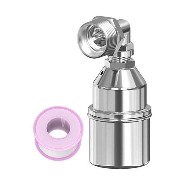 Mini flotador de control de agua automático de acero inoxidable para piscinas y tanques de agua. 1inch Entrada lateral B