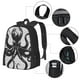 thumbnail image 2 of Disketp Abstract Ink Octopus Mochila Minimalista de Gran Capacidad, Mochila de Viaje para Escuela, Trabajo o Uso Diario, 2 of 6