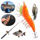 thumbnail image 5 of Señuelo Pesca Camarón Artificial Útil Luminoso Anzuelo Calamar Suministros Herramientas, 5 of 9