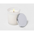 thumbnail image 3 of 11oz Lidded Milky Glass Jar Water Mint and Eucalyptus Candle, 3 of 3