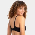 thumbnail image 2 of Fruit of the Loom Women's Premium Cotton Stretch Unlined Underwire Bra Color:Black, Size S-XL+, 2 of 6