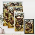 thumbnail image 3 of Old-world Mammals I 12 in x 20 in Framed Painting Canvas Art Print, by Designart, 3 of 5