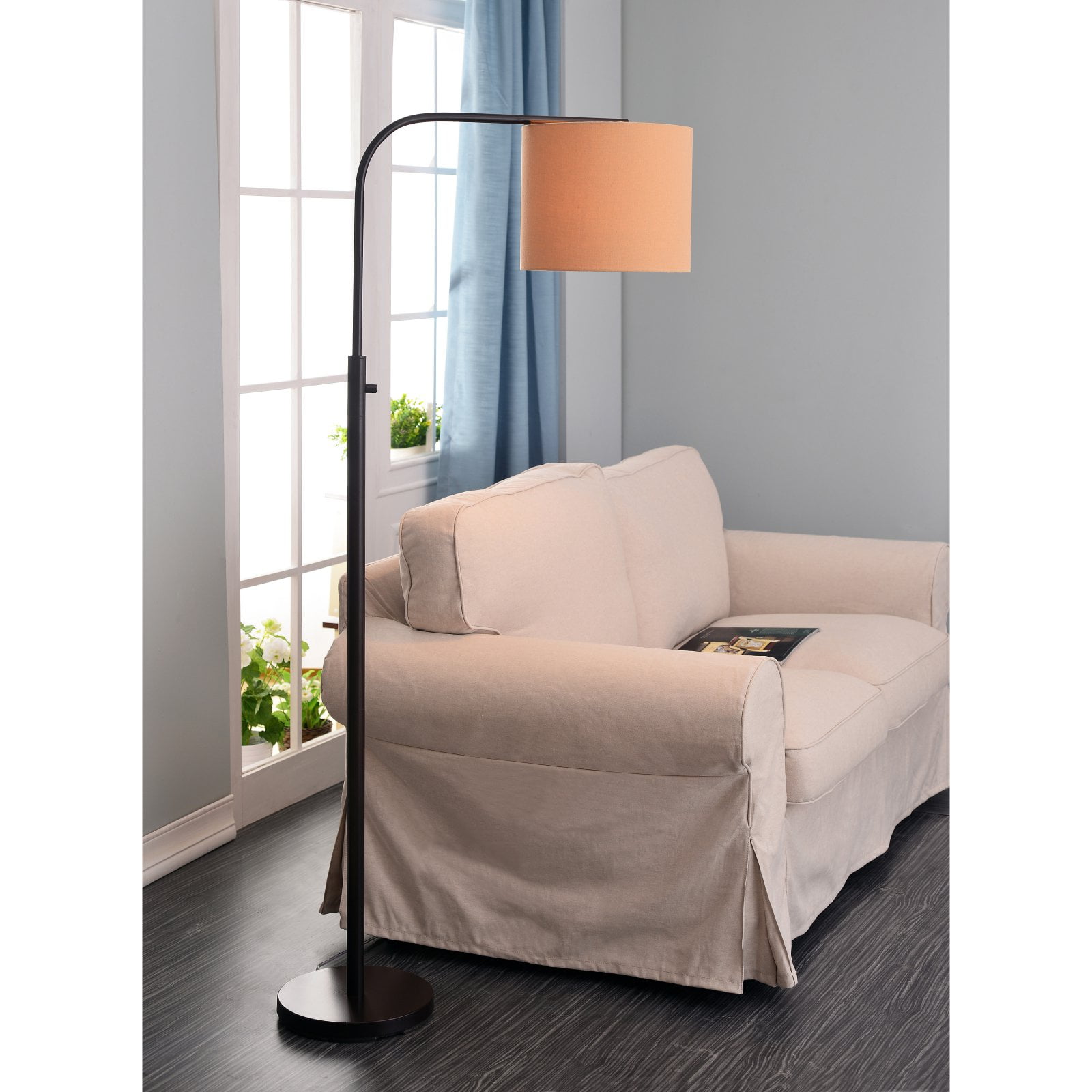 Kenroy Home Bridgeton Arc Floor Lamp Bronze Com