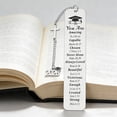 thumbnail image 5 of Class of 2026 Graduation Bookmark Metal Cross Bookmark Keepsake Gift for Grad Celebration Book Lover Graduation Party Favor Commemorative Gift,1 PC,Silver, 5 of 9