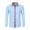 A-Sky Blue196, variant on JAJAHO Mens Long Sleeve Button Up Shirts Ethnic Style Patchwork Casual Regular Fit Lapel Retro Fall Spring Shirt Trendy Tops