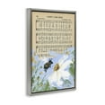 thumbnail image 4 of Stupell Industries Floral Music Hymn Religious Painting Gray Floater Framed Canvas Art Print Wall Art, 21 x 31, 4 of 10