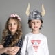 thumbnail image 3 of Sombrero de cuernos de buey de búfalo, sombrero vikingo, decoración de Halloween, accesorio de fiesta, juguetes para niños, juguete para fiesta de disfraces de cosplay (negro), 3 of 6