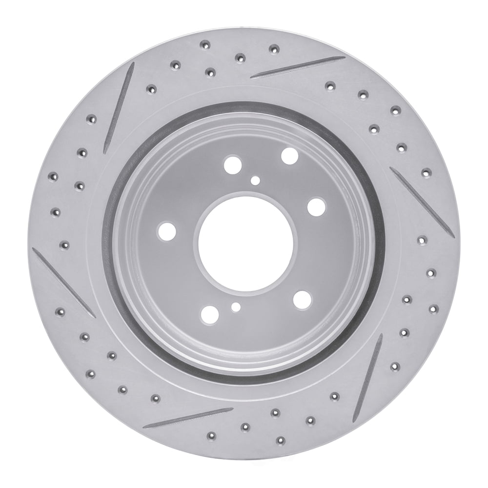 Dynamic Friction Company 830-67034R DFC Geoperformance Rotor - Drilled and Slotted