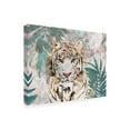 thumbnail image 3 of Trademark Fine Art Sarah Manovski Tiger grunge tropical palm wall mural Canvas Wall Art, 3 of 4