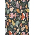 thumbnail image 7 of SKYSONIC 54"X54" Square Tablecloth with Cute Owl Fox and Hedgehog Prints, Anti-Wrinkle and Smooth Table Cloth for Kitchen/Home Wedding Decoration, 7 of 7