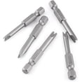 thumbnail image 3 of Security Screwdriver Bit Set,50mm Long U-Shaped Screwdriver Bits Shank U-Shaped Magnetic Screwdriver Bits Set, 3 of 8
