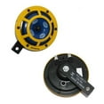 thumbnail image 5 of HELLA YELLOW PANTHER 12V SHARP TONE DUAL HORNS CAR BIKES WILLYS, 5 of 5