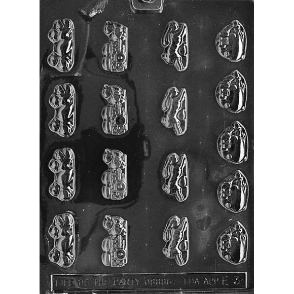 Grandmama's Goodies E003 Assortiment de Bonbons en Chocolat Moule à Savon avec Instructions de Moulage Exclusives (1)