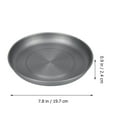 thumbnail image 2 of AURARMLET 1Pcs Small Metal Plate for Graduation Family Gathering Grey, 2 of 8