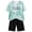 b39-Green, variant on KPOPLK Boys Clothes Short Set 2 Piece Outfit Athletic T-Shirt and Quick Dry Shorts Kids Summer Clothing Set Size 5-6 Years,Green