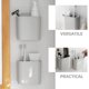 thumbnail image 3 of unbranded 2Ud Organizador De Pared Para Con Soporte Para Cepillos Y Almacenamiento Compacto, 3 of 8