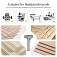 thumbnail image 4 of CPAN 1/2 12mm Shank Router Bit Tungsten Carbide endmill For Woodworking Cutting Tool, 4 of 9