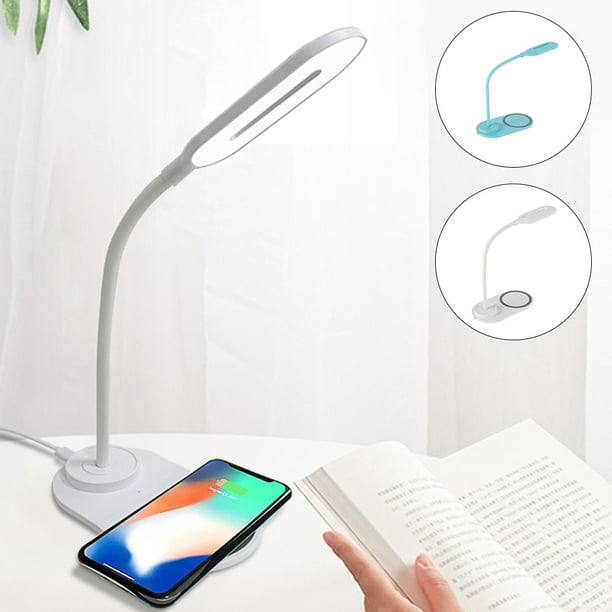 Everso LED Desk Lamp Wireless Charger for iPhone/Samsung/All Qi Enabled  Phones USA
