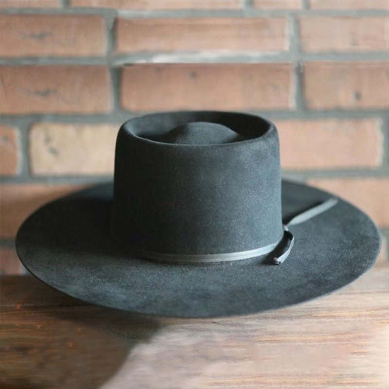 Sophisticated Unisex Hats Unique Weathered Stylish Hat Beautiful Felted Hat Travel Adventures