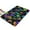 Colorful Mushroom Star, variant on Colorful Mushroom Star Black Flannel Non Slip Door Rugs,Washable Door Mats Indoor,Decorative Door Mats,Dirt-Resistant and Absorbent Doormat for Entrance,Bedroom,Kitchen,Bathroom,23.5"x16"