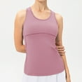 thumbnail image 2 of Women's Solid Color Yoga Vest Sports Quick Drying Vest, 2 of 4