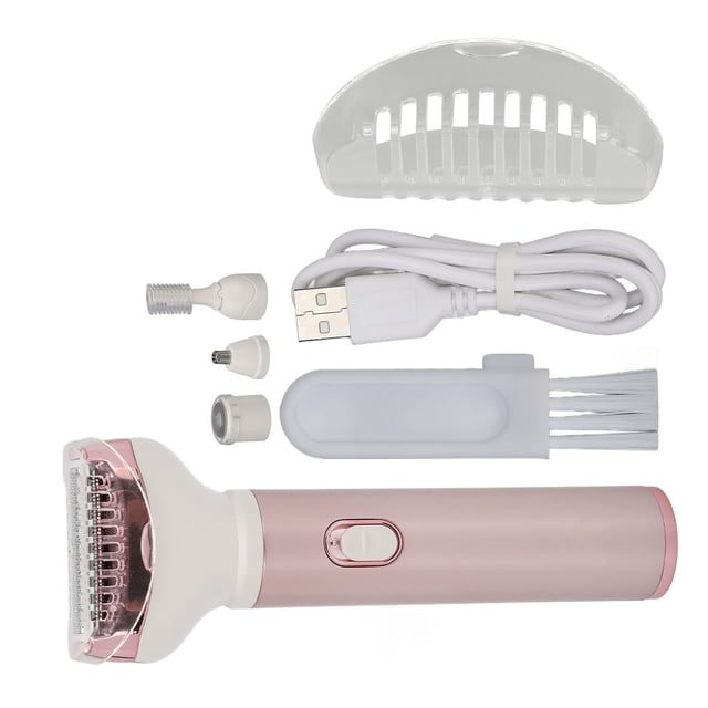 Depiladora Recargable Multifuncional ANGGREK 4 En 1 para Mujer ABS