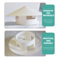 thumbnail image 2 of Capuchons de Pluie pour Toitures, Capuchons de Cheminée en Pvc Plastique en Forme de Champignon, Capuchons Protecteurs Durables pour Système de Ventilation, 2 of 9