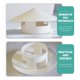thumbnail image 3 of Houderco Cubretubo Para Chimenea Con Material PVC Ligero Resistente Y Apto Para Uso En Hogar, 3 of 8