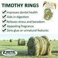 thumbnail image 5 of Timothy Rings - Natural and Unique Treat for Rabbits, Guinea Pigs, Hamsters, Chinchillas, Etc.…, 5 of 8