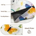 thumbnail image 5 of Insects Area Rugs 3x5 ft Colorful Butterfly Dragonfly Ladybird Bee Spiders Grass Washable Rug Non Slip Indoor Carpet Absorbent Floor Mat for Living Room Bedroom Dining Room, 5 of 9