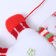 thumbnail image 3 of Plush Christmas Ornaments Hanging Decorations Santa/Snowman/Elk/Bear Ornaments for Christmas Tree Pendant Holiday Party Decor, 3 of 5